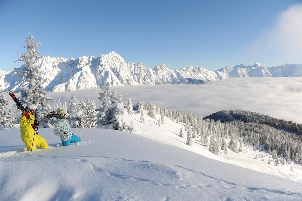 Pension Riedlsperger Saalbach-Hinterglemm Bagian luar foto